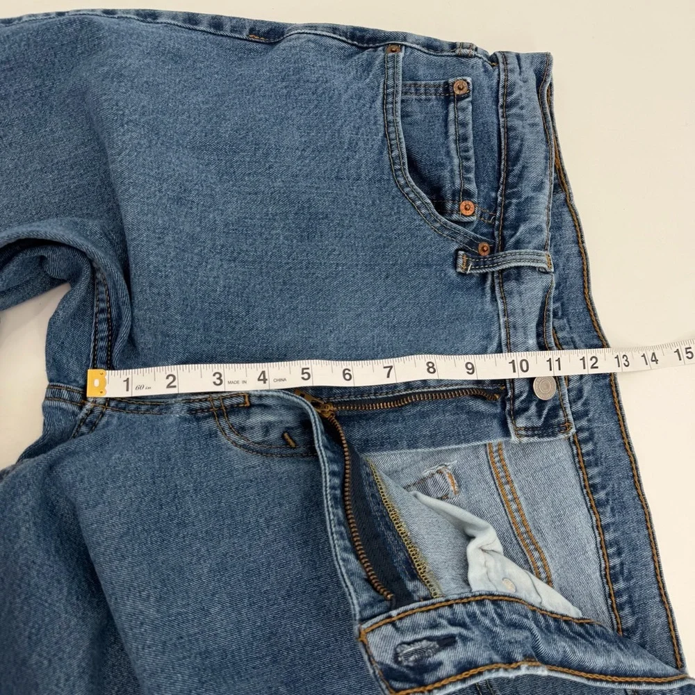 Levi’s Jeans Men’s 36x30 Blue Denim 514 Straight Fit Cotton Blend READ